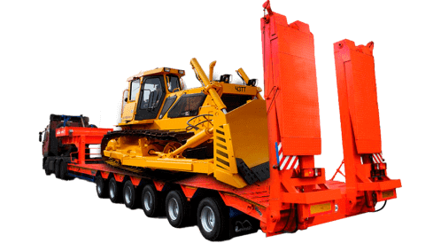 аренда трала для перевозки бульдозера