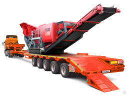 перевозка грохота и дробилки